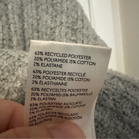 We The Free Womens Colorado Half Zip Shawl Collar Sweater Gray Large - Picture 10 of 12